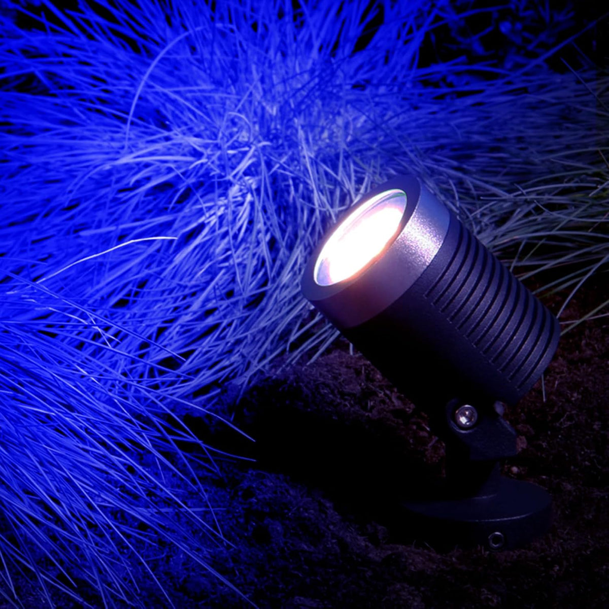 5W MR16 LED Bulb 12V AC/DC Blue Lighting, GU5.3 Bi-Pin Base, 6 Pack