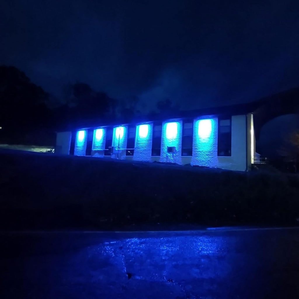 ATCD Lighting 168W Programmable RGB+CCT LED Wall Washer Light Bar, Linkable